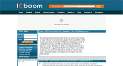 Desktop Screenshot of icboom.com