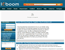 Tablet Screenshot of icboom.com